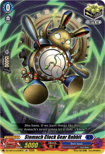 Stomach Clock Gear Rabbit