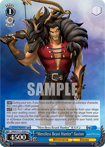 (U) 1/0 Gaston (Mirrorverse/Disney)