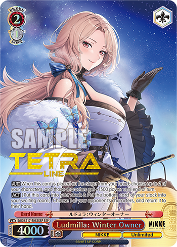 (SSP) 2/1 Ludmilla (NIKKE/Unlimited)