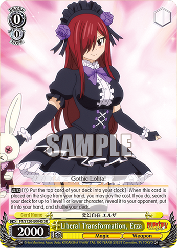 (SR) 0/0 Erza (Magic/Weapon)