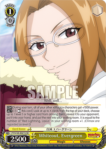 (SR) 1/0 Evergreen (Magic/Glasses)