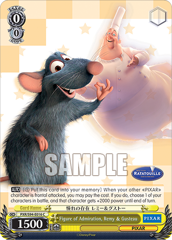 (C) 0/0 Remy & Gusteau (PIXAR)
