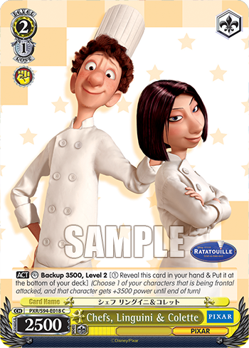 (C) 2/1 Linguini & Colette (PIXAR)