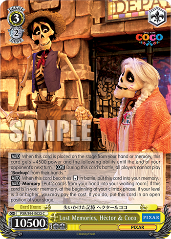 (C) 3/2 Hector & Coco (PIXAR)