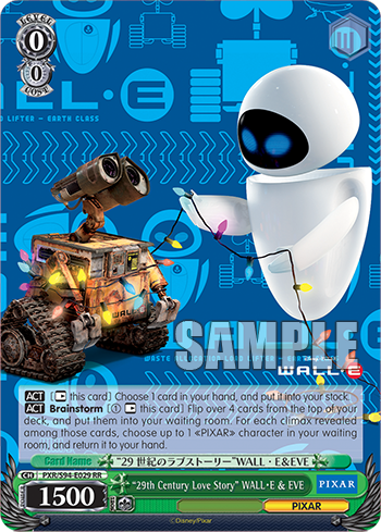 (RR) 0/0 WALL-E & EVE (PIXAR)