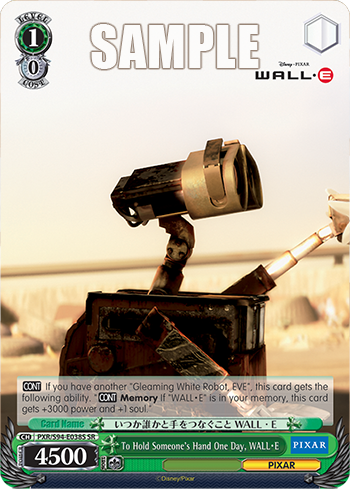 (SR) 1/0 Wall-E (PIXAR)