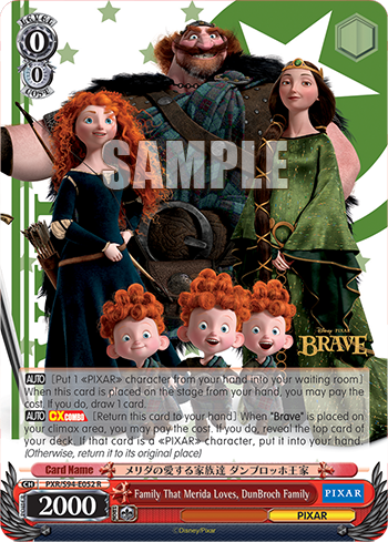 (R) 0/0 Dunbroch Royal Family (PIXAR)