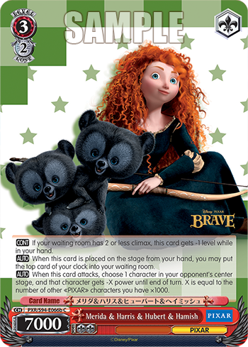(C) 3/2 Merida & Harris & Hubert & Hamish (PIXAR)