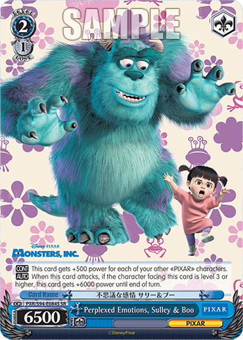(SR) 2/1 Sully & Boo (PIXAR)