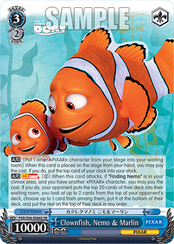 (SR) 3/2 Nemo & Marlin (PIXAR)