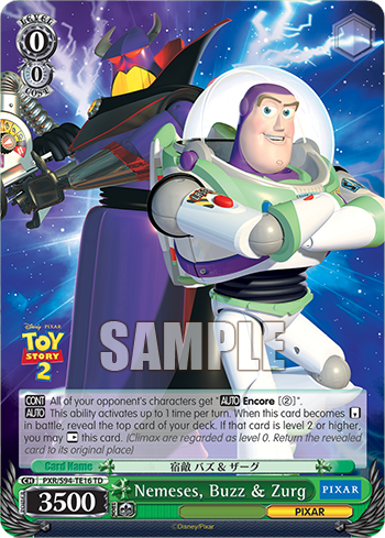 (TD) 0/0 Buzz & Zurg (PIXAR)