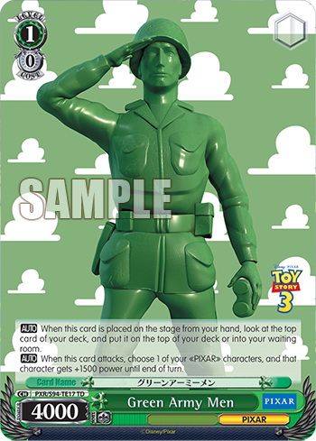 (TD) 1/0 Green Army Men (PIXAR)