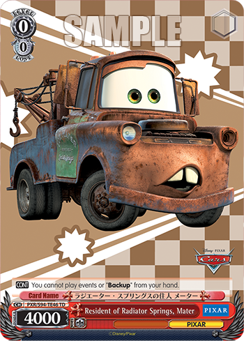 (TD) 0/0 Mater (PIXAR)