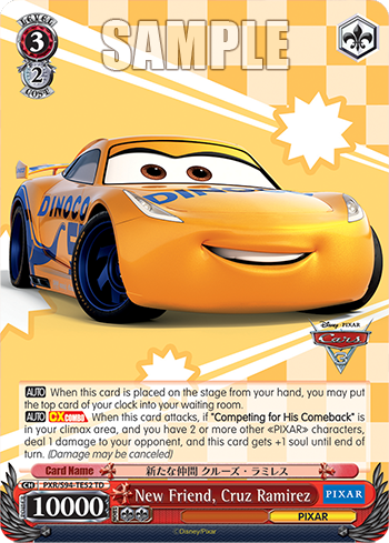 (TD) 3/2 Cruz Ramirez (PIXAR)