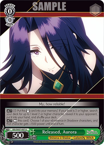 (C) Released, Aurora (Eminence in Shadow/Calamity Witch)