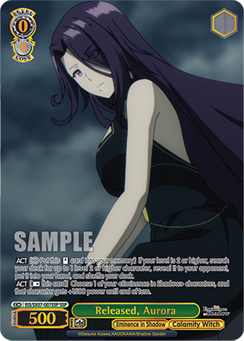 (SSP) Released, Aurora (Eminence in Shadow/Calamity Witch)