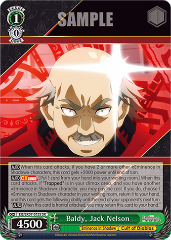 (SR) Baldy, Jack Nelson (Eminence in Shadow/Cult of Diablos)