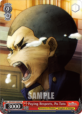 (SR) Paying Respects, Po Tato (Eminence in Shadow/Kingdom of Midgar)