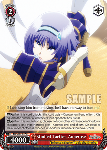 (C) Studied Tactics, Annerose (Eminence in Shadow/Velgalta Empire)