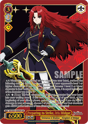 (SSP) Preparing to Strike, Iris Midgar (Eminence in Shadow/Kingdom of Midgar)