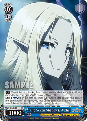 (RR) The Seven Shadows, Alpha (Eminence in Shadow/Shadow Garden)
