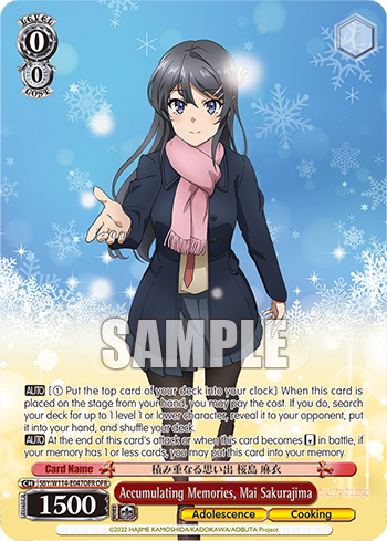 (OFR) 0/0 Mai (Adolescence/Cooking)