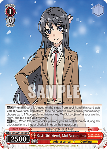 (U) 1/0 Mai (Adolescence/Cooking)