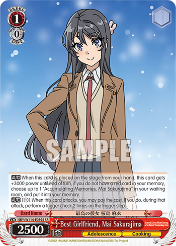 (SR) 1/0 Mai (Adolescence/Cooking)