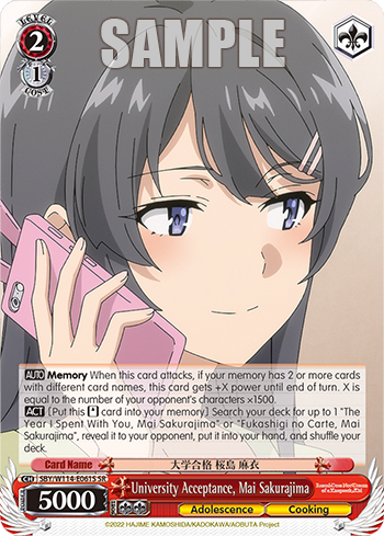 (SR) 2/1 Mai (Adolescence/Cooking)