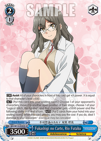 (SR) 2/1 Rio (Adolescence/Science)