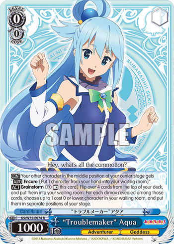 (R) “Troublemaker” Aqua