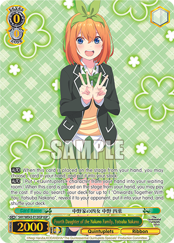 (IGP) 0/0 Yotsuba (Quintuplets/Ribbon)