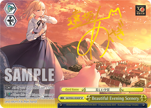 (SP) Beautiful sunset view Wind CX