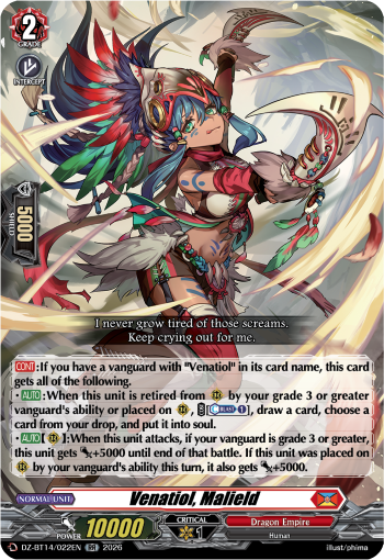 Venatiol, Marield