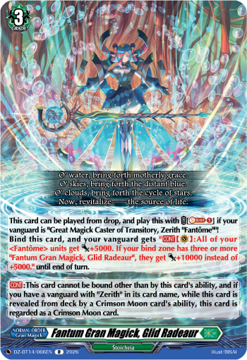 Fantum Gran Magick, Glid Radeaur