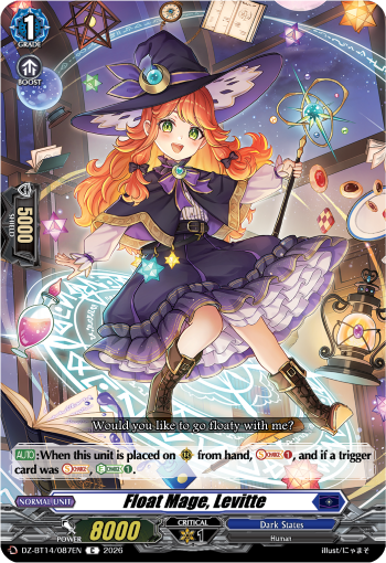 Mage of Floating, Levitte