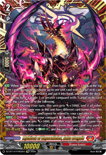 Mythisch of Unparalleled, Zalva Dragnia