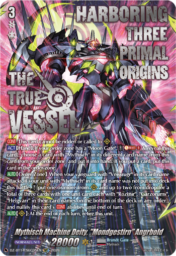 Mythisch Machine Deity, "Mondgestirn" Angrbold