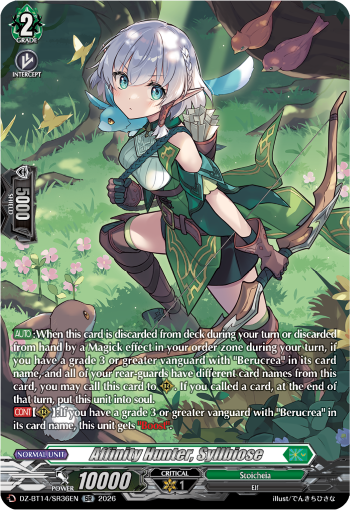 Affinity Hunter, Syllbiose