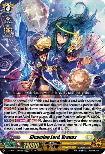 Gleaming Lord, Uranus