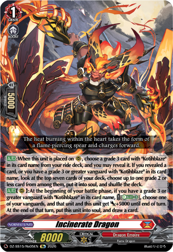 Incinerate Dragon