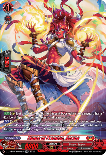 Flame of Promise, Aermo
