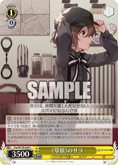 (C) 1/0 Sara (Fantasia Bunko/Spy/Light)