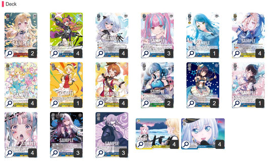 [Weiss Schwarz] JP 4 Choice / 4 Pants BanG Dream Deck