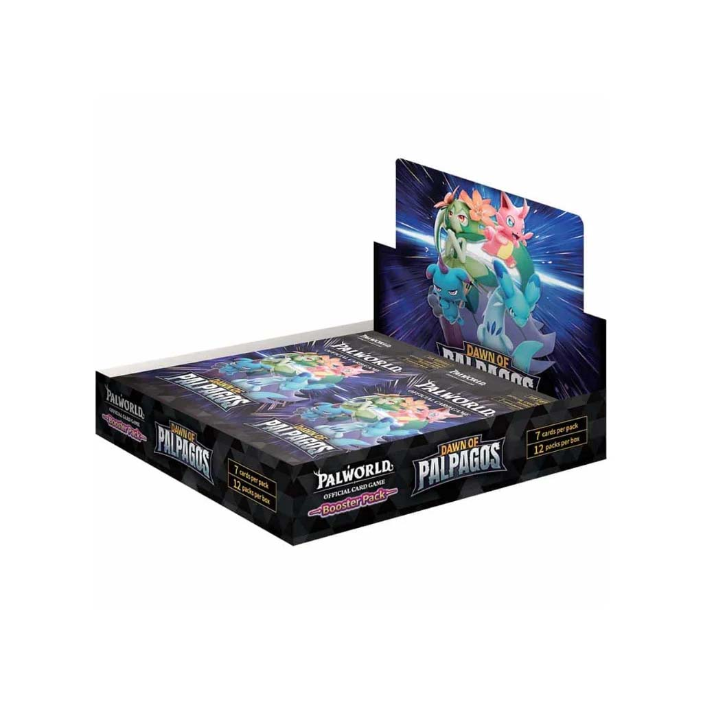 [RE-STOCK] EN Palworld Official Card Game (Dawn of Palpagos Booster Box/Case/Trial Decks