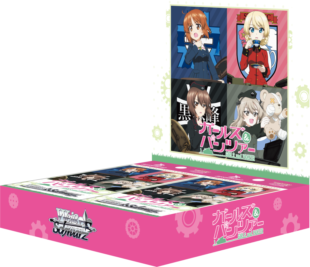 [Pre-Order] JP Weiss Schwarz Girls und Panzer - Booster Case / Trial Decks (Sealed)