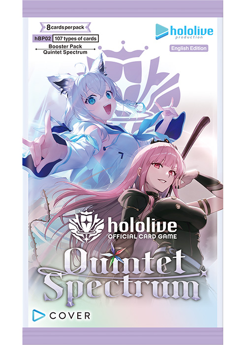 English Hololive OCG Booster Box "Quintet Spectrum" (hBP-02) [Sealed]