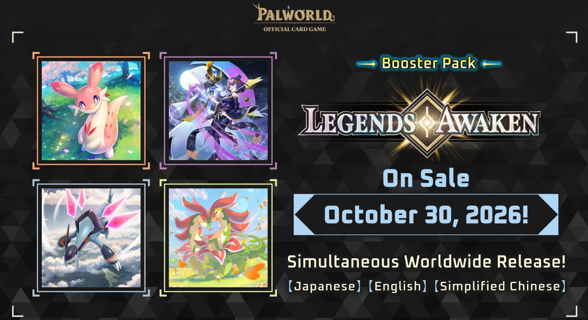 [Pre-Order] EN Palworld Official Card Game Vol.2 (Legends Awaken - Booster Box / Case)