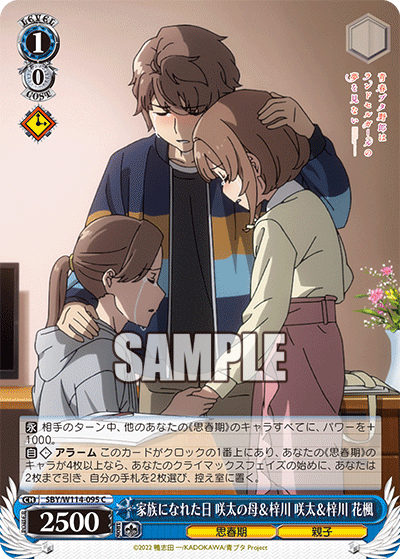 (C) 1/0 Sakuta's Mom & Sakuta & Kaede (Adolescence/Parent & Children)