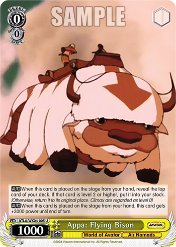 (U) Appa: Flying Bison